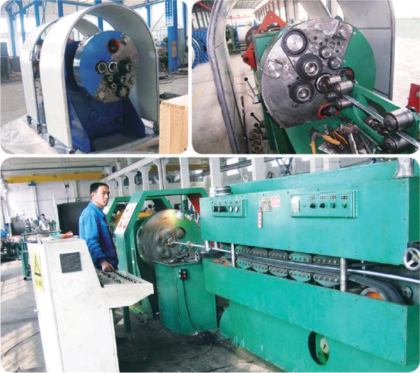 Corrugated Interlock Armoring Machine