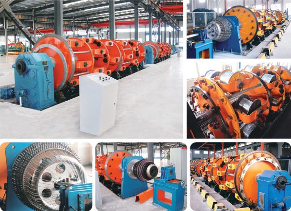 Steel wire Armoring Machine